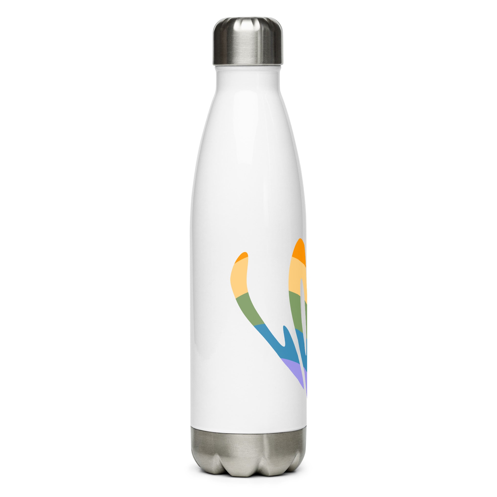 LGBTQ+ love stainless drinking bottle
